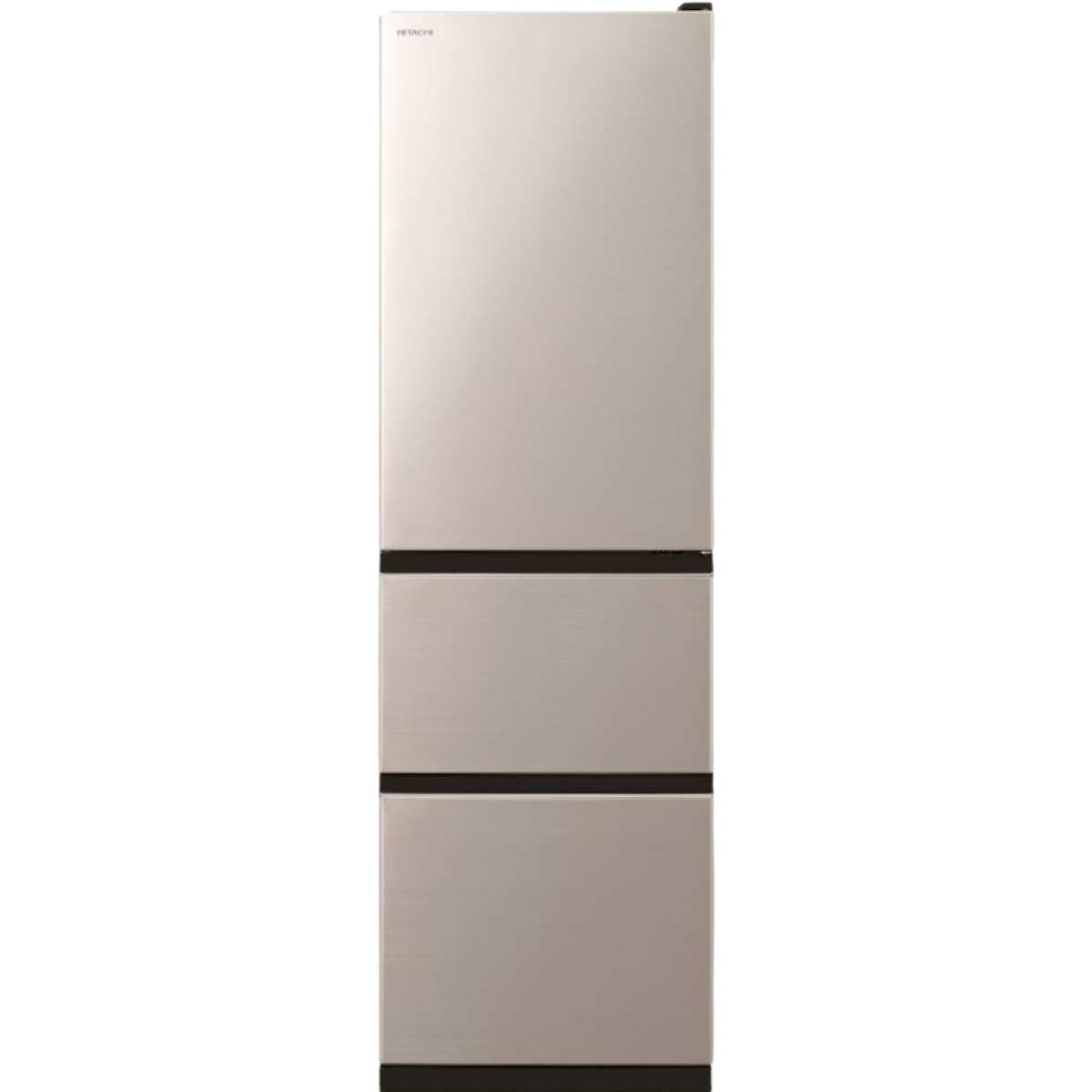 Hitachi 日立 HR3N6404EA-CNX 329公升 三門雪櫃 (新不銹鋼香檳色)